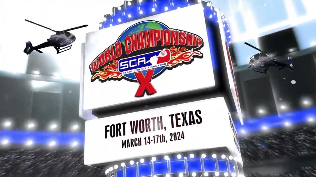 The SCA World Championship will be back on March 1417th in Fort Worth