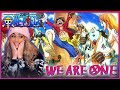 THE CREW IS ALL TOGETHER! ❤️ONE PIECE Celebration! WE ARE ONE (SCENE 5) REACTION + REVIEW!