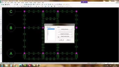 Etabs   Chương 5   Bài 1   Tính toán diện tích cốt thép Dầm và Cột