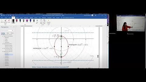 7.5 Part 2 Polar Conic Sections Prof D video
