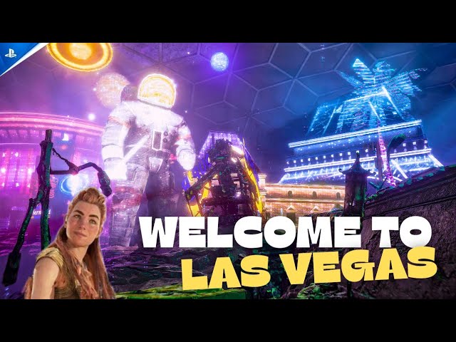 Exploring Las Vegas in 4k on Horizon Forbidden West - YouTube