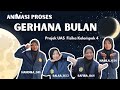 PROSES GERHANA BULAN🌛  🌑