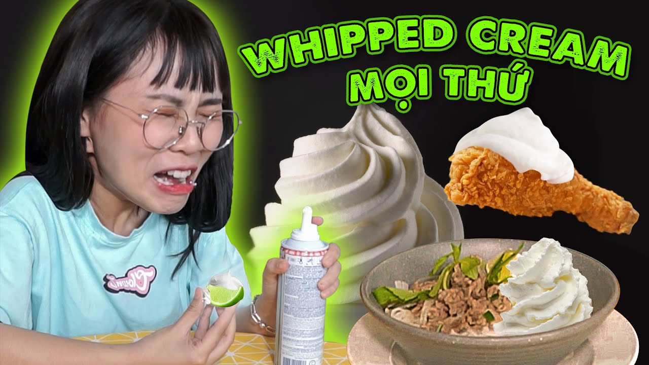 Misthy ăn tất cả mọi thứ với Cream || FOOD CHALLENGE