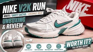 NIKE V2K RUN White Dusty Cactus Review – The Hottest Sneaker of 2026? #sneakers 