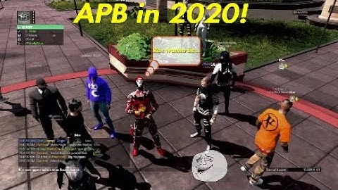 APB Reloaded in 2020.......