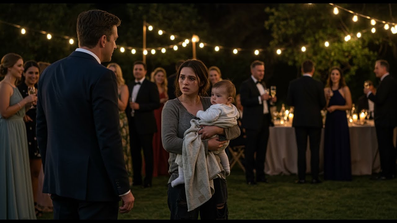 Poor Girl with Her Baby Asks for Water at the CEO’s Party – What He Does Stuns the Guests