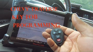 Chevy traverse key fob programming