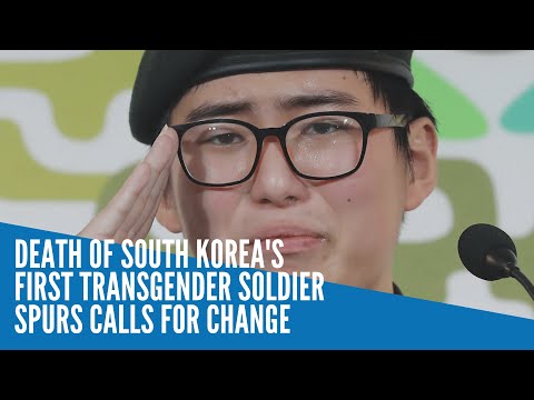 Death of South Korea's first transgender soldier spurs calls for change