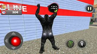 ► Monster Gorilla Vs City People (MAS 3D STUDIO) Angry Gorilla Rampage