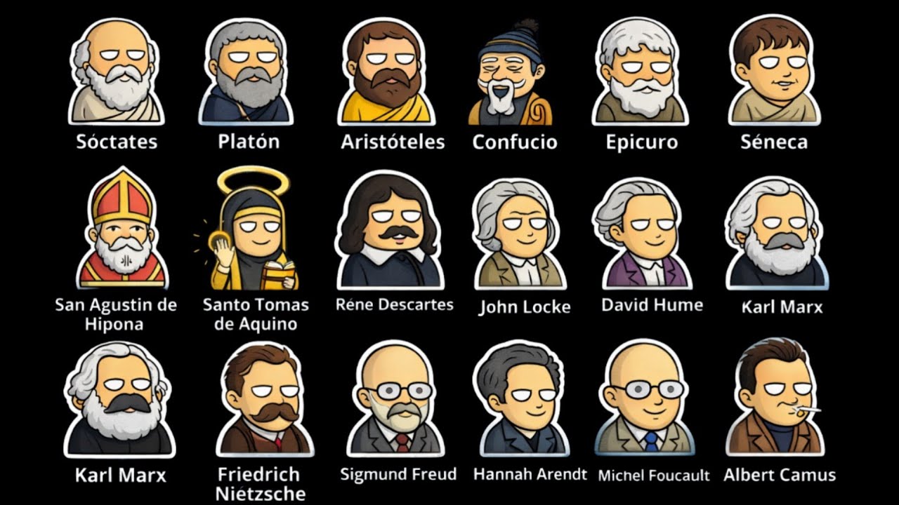 Todas las TEORÍAS FILOSÓFICAS Explicadas en 8 Minutos