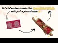 Diy Money envelope/ Royal lifafa / Royal shagun lifafa / money envelope / Indian wedding gifts