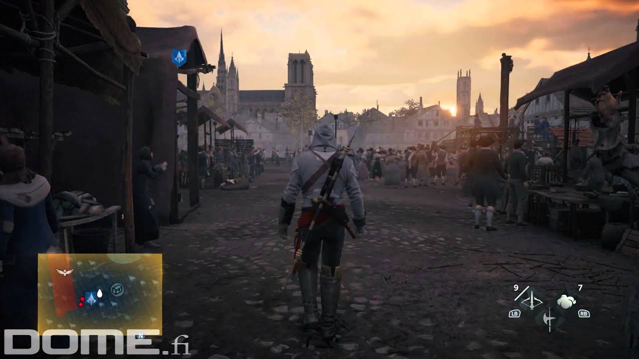 assassins creed unity coop gameplay