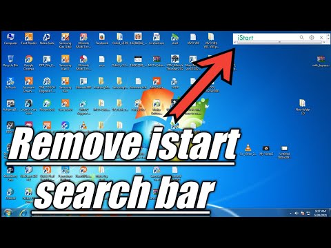 istart search bar uninstall | how to uninstall istart | how to remove istart search bar