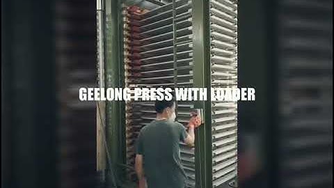 automatic 25 layers plywood machine with automatic loading system