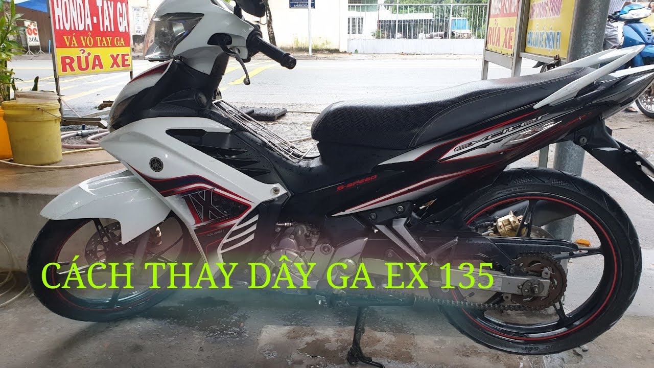 CÁCH THAY DÂY GA EX 135 || CÁCH MỞ DÀN ÁO EX 135. - YouTube