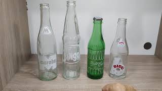 Refrigerante Marabá Bidu Cola Mate Couro Bingo Garrafas Antigas De Coleção Vários Modelos