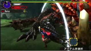 MHX / MHGen 岩穿テツカブラ lv1 太刀 3'36
