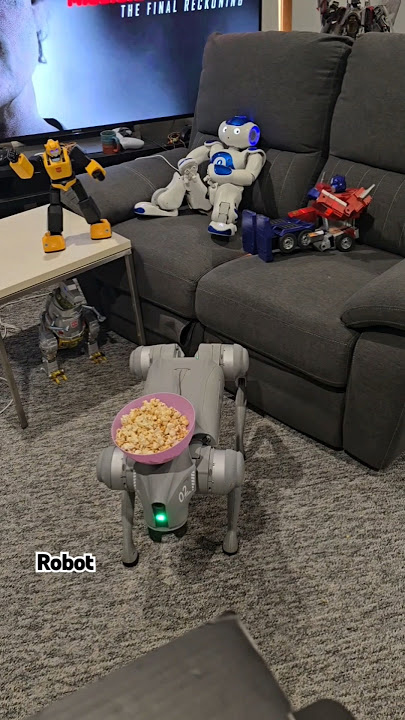 🍿 Impossible 🤖 #robot #transformers #robotdog #bumblebee #optimusprime