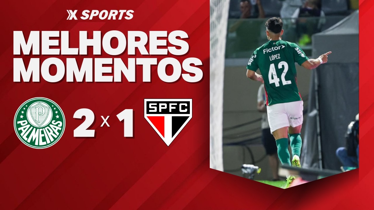 PALMEIRAS 2 X 1 SÃO PAULO - MELHORES MOMENTOS - YouTube