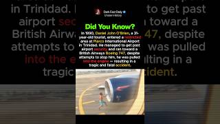 He Got S*CKED Into a Jet Engine #facts #history