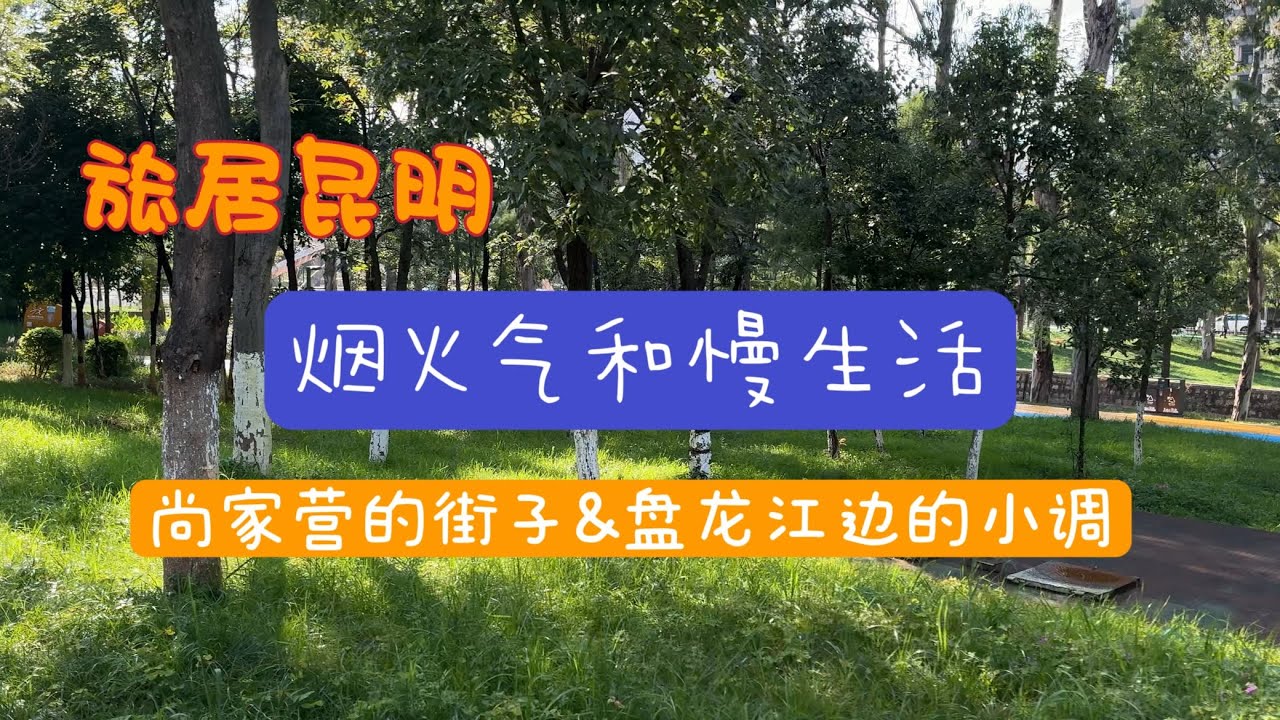 旅居昆明贵不贵？本地人带你赶集&听小调/烟火气和慢生活/Shangjiaying Market & Panlong River tunes — Slow life in Kunming.