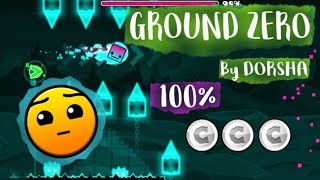 Ground Zero (by Dorsha) complete with all coins - Poison Gauntlet [Geometry Dash]