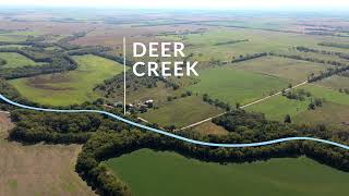 Deer Creek Stay & Play | 201± Acres & Home | Anderson Co, Kansas
