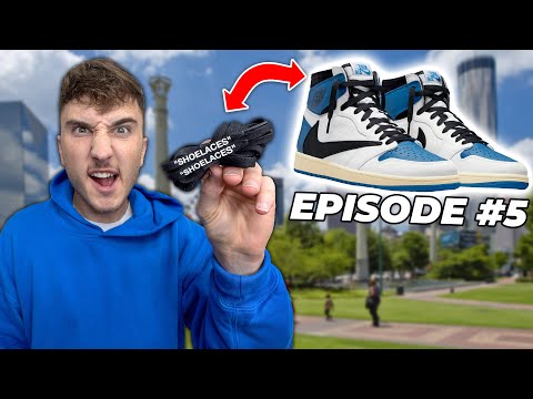 Trading Shoe Laces For Travis Scott x Fragment Jordan 1 (Episode #5)