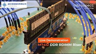 實機展示 -- Introspect 7412 DDR5 RDIMM Riser