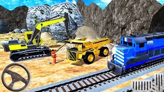 Train Station Road Construction 3D |Train Track Builder Simulator |Android Gameplay screenshot 2