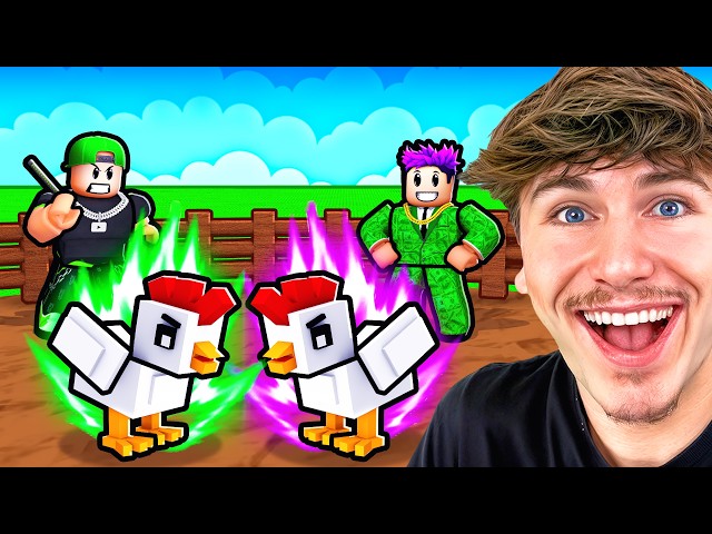 J’AI ORGANISÉ DES COMBATS DE POULET SUR ROBLOX !! (Incroyable) 