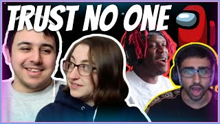 Sidemen - The SIDEMEN play AMONG US | Eli and Jaclyn REACTION!!