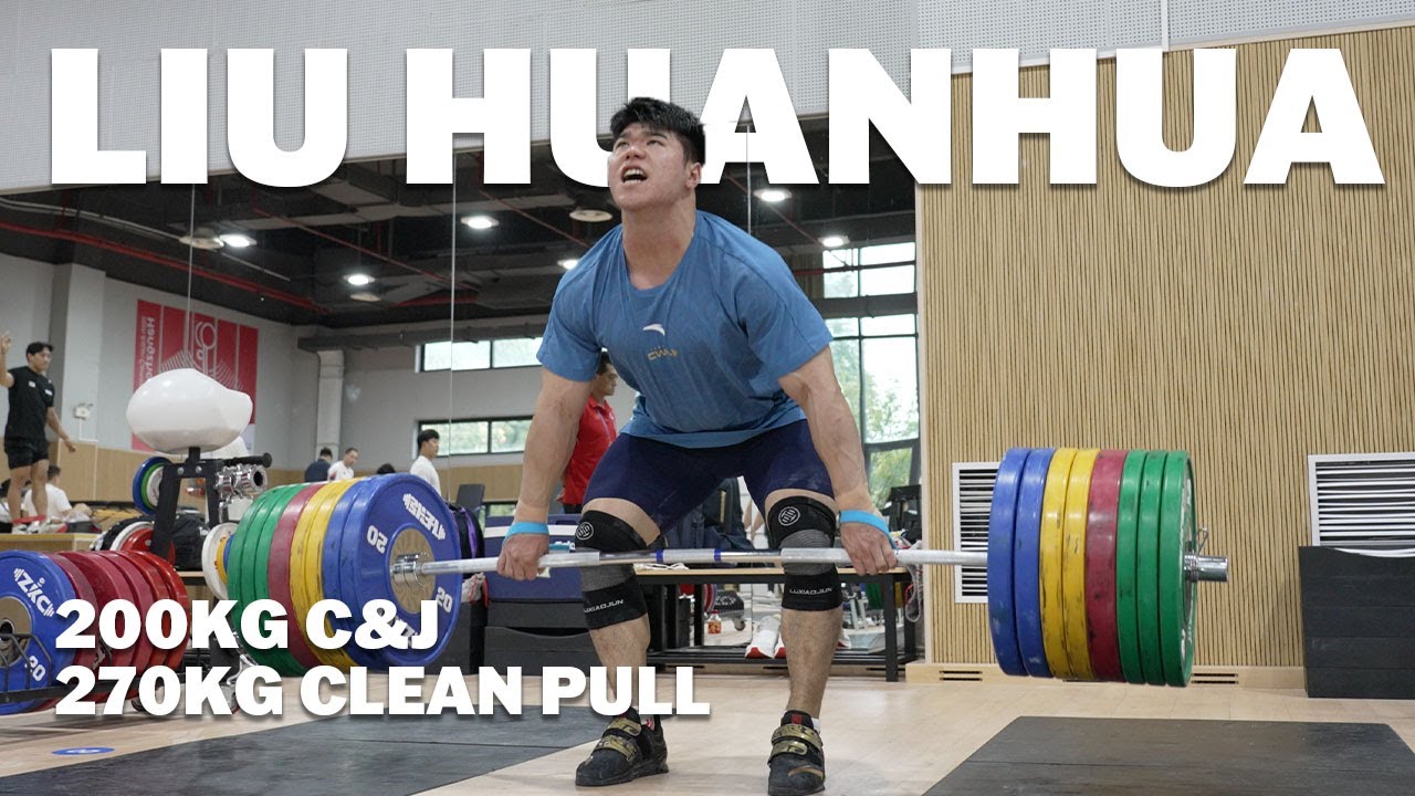 Liu Huanhua 200kg  C&J 270kg Clean Deadlift Session ｜2023 Asian Games