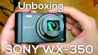 Unboxing Kamera Sony Dsc WX-350