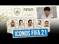 REACCIONANDO a los ICONOS de FIFA 21