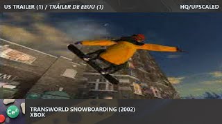 TransWorld Snowboarding | Xbox | 2002 | Video Game US Trailer (1) | HQ/Upscaled Wealth