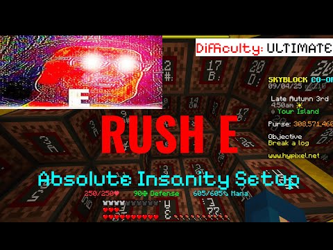 RUSH E - THE ULTIMATE NOTE BLOCK TUTORIAL