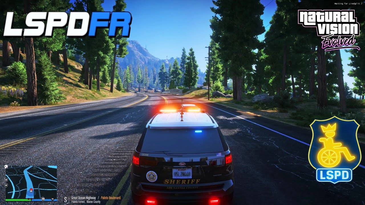 [NO COMMENTARY] GTA V LSPDFR – STOLEN TRUCK CHASE IN PALETO BAY! – LSSD Patrol