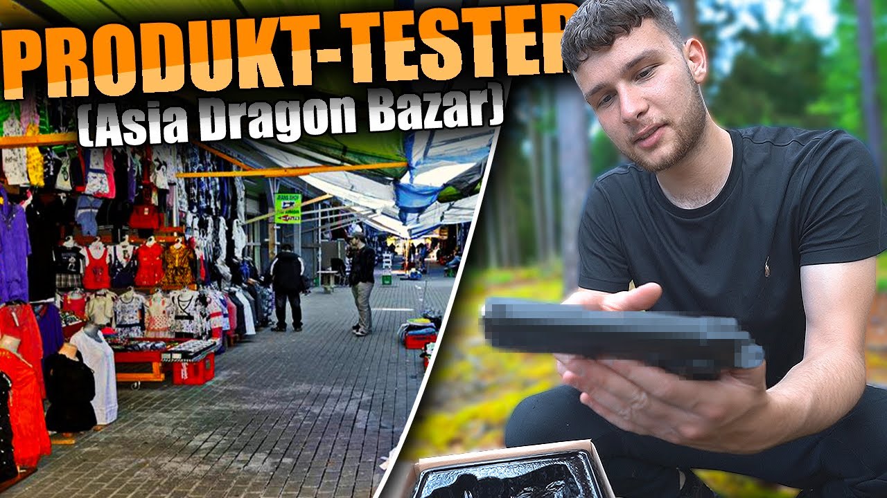 New TSCHECHIEN: PRODUKT-TESTER auf einem SCHWARZMARKT.. (Asia Dragon Bazar) | Denizon