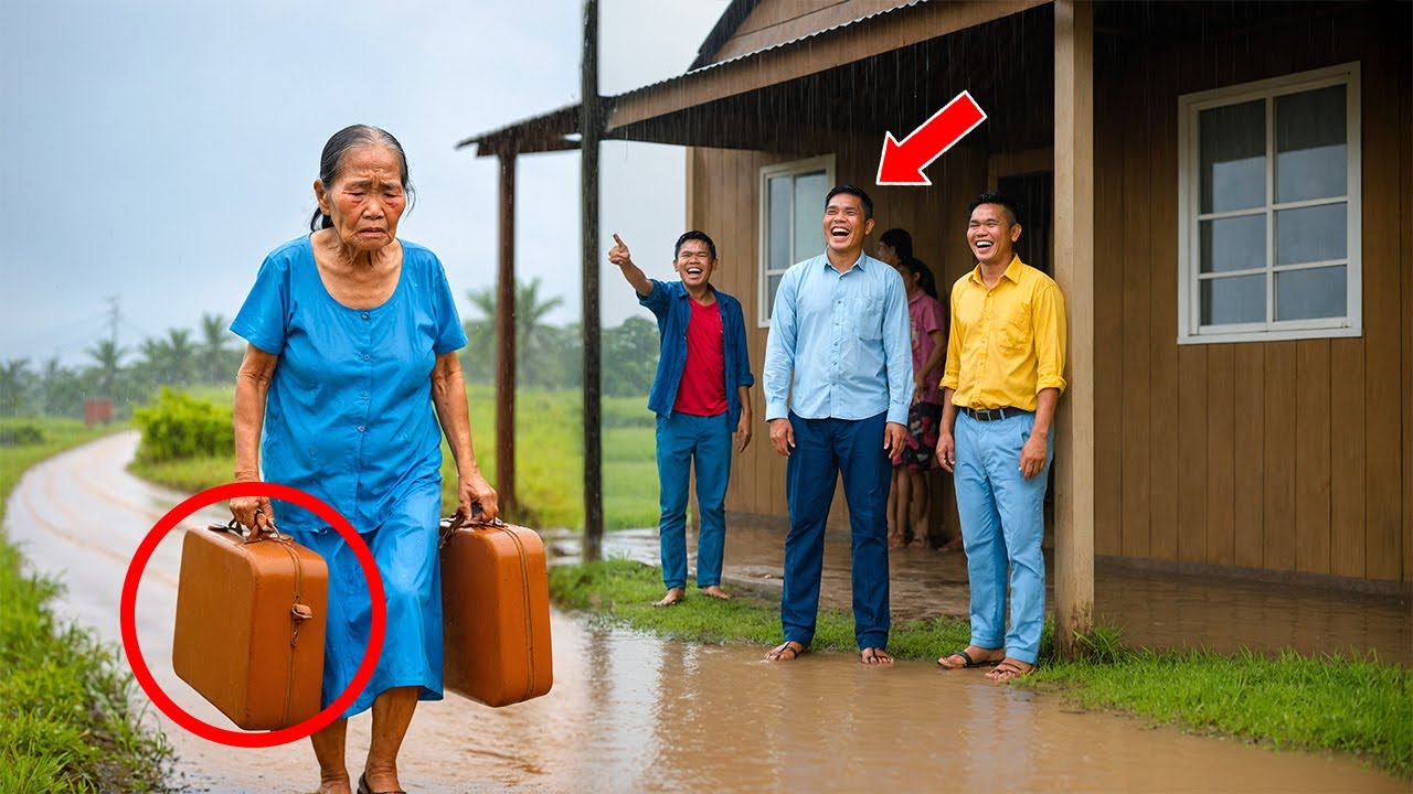 ITINABOY NG MGA ANAK ANG INA SA ULAN... ANG SUMUNOD NAYARI AY NAKAGULAT SA LAHAT