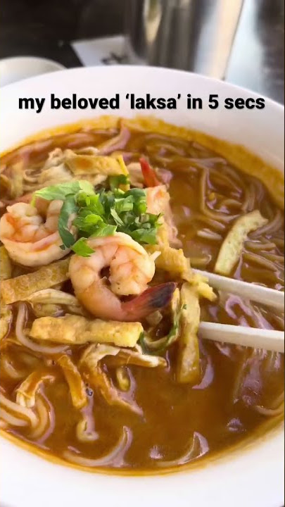 🇲🇾 Malaysia Sarawak Laksa in 5 secs