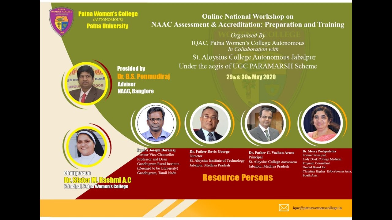 Day 1: Online National Workshop on NAAC Assessment and Accreditation ...