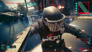 Forget about netrunning, watch me destroy the whole NCPD for 1 hour STRAIGHT - Cyberpunk 2077