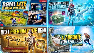 BGMI Lite Beta Download 😍| 4.7 Update Leaks | Next Classic Crate M416 Glacier | Next Premium Crate