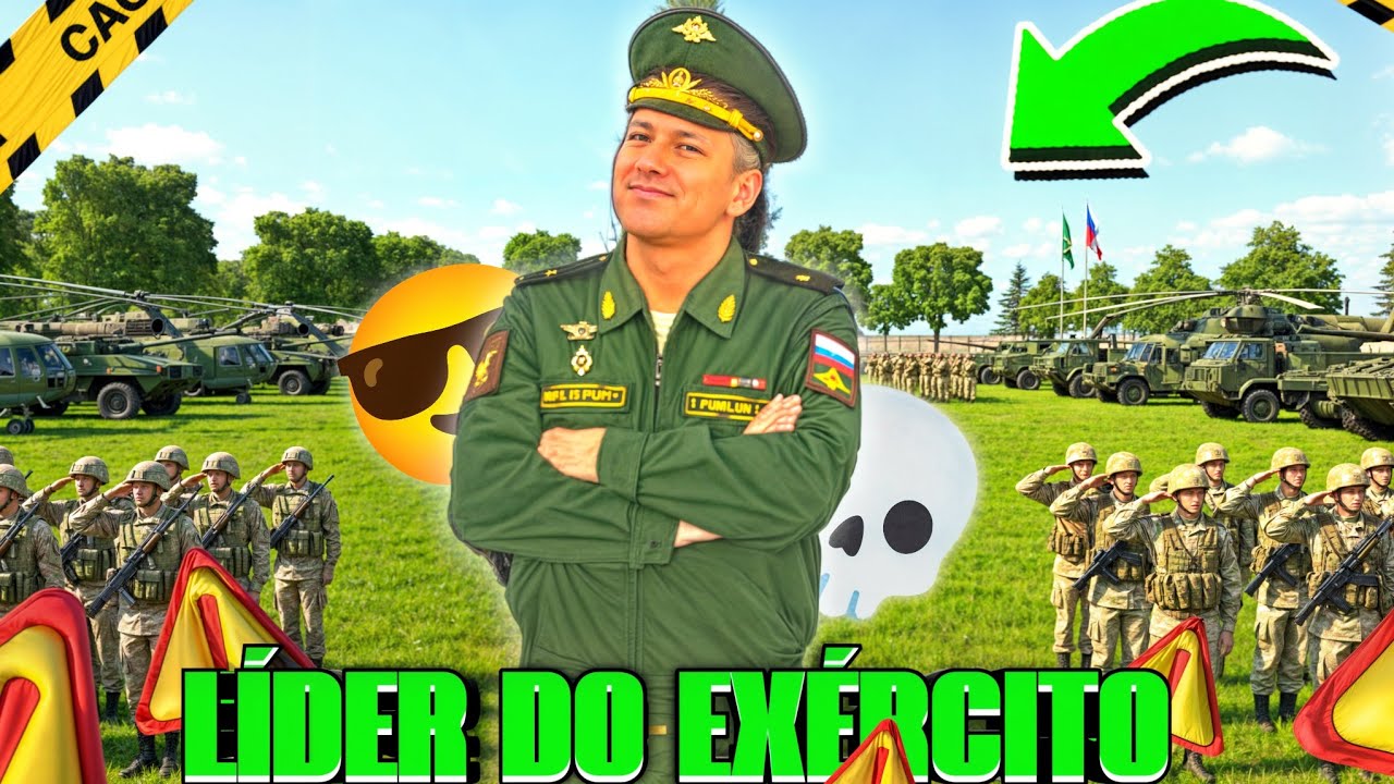VIREI LIDER Do EXÉRCITO!!! 🪖 - E Explanei A BASE TODA 💀 - LIVE RÚSSIA (VIDA NO EXÉRCITO)