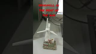 Windmill in the Heat of the Sun