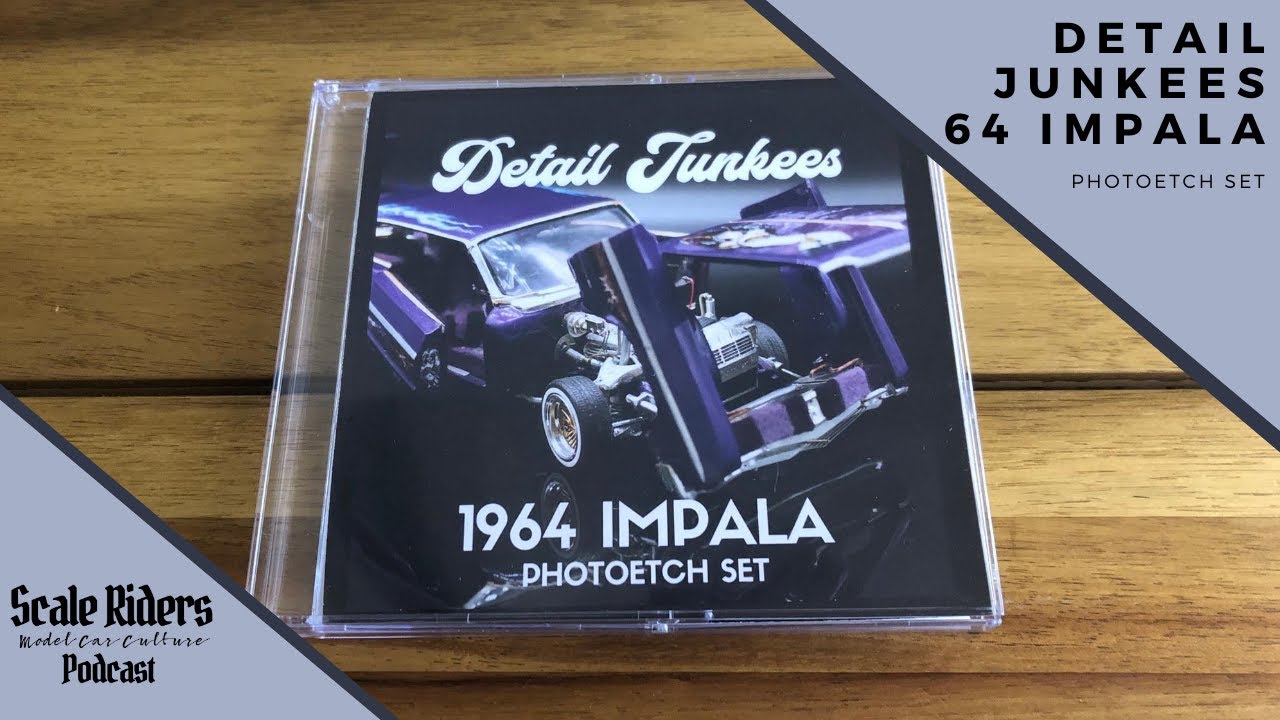 Detail Junkees - 1964 Chevy Impala Photoetch Set Scale Model Car - YouTube