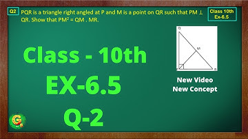 Ex 6.5 Q2 Class10 | Triangles Chapter 6 | Class10 | NCERT | Class10 Ex 6.5 Q2 | Green Board
