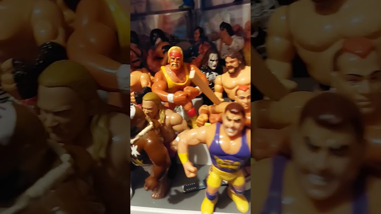 WWF hasbro wrestling figures collection part 1