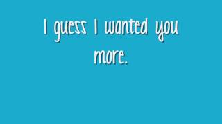 Wanted You More (Lyrics) - Lady Antebellum